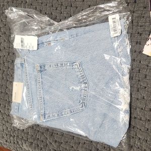 NWT! AGOLDE Parker Jean Shorts